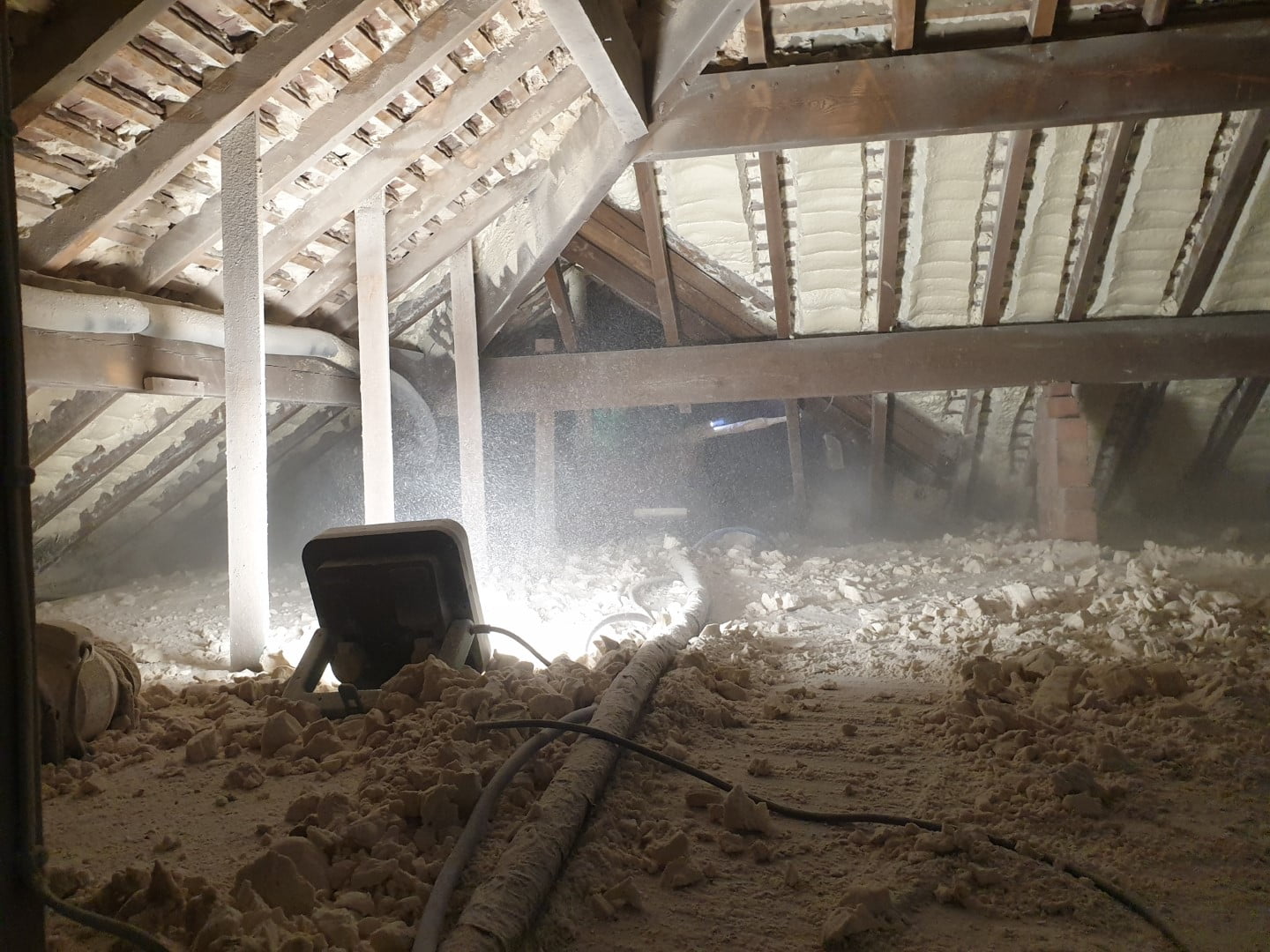 Spray Foam Insulation Removal Services Nottinghamshire