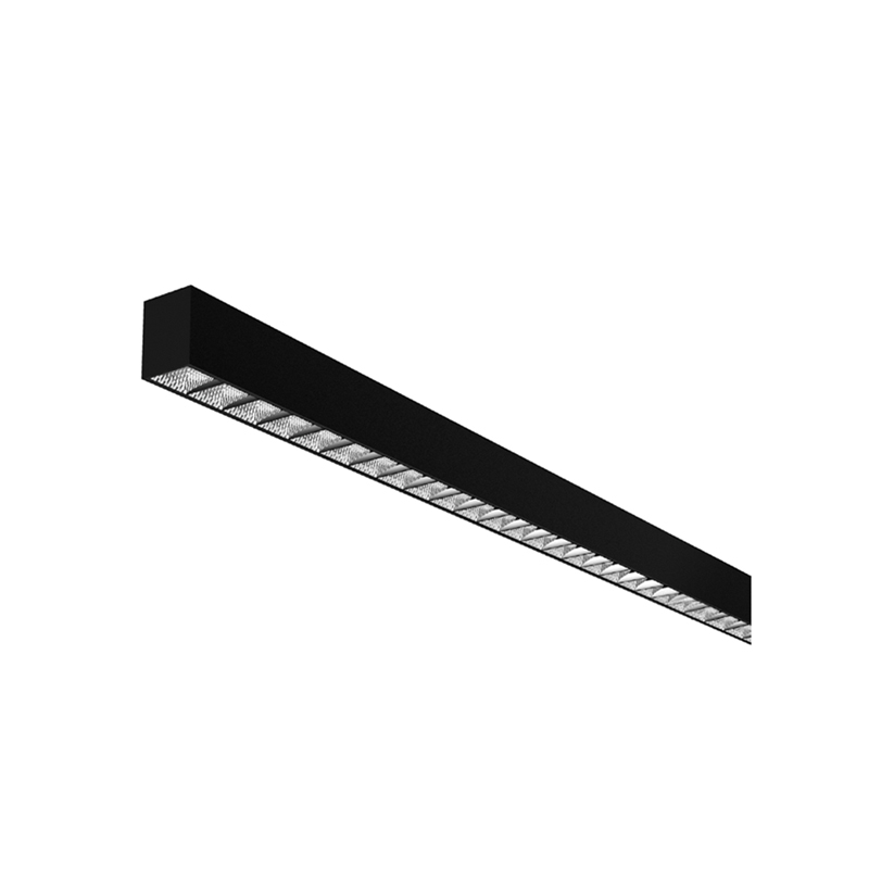 Kosnic Nile II 3 in 1 DALI Up/Down Reflector 4FT LED Batten 35W Black