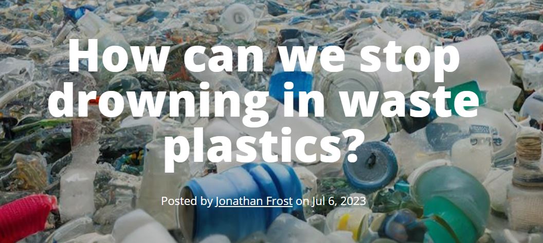 How can we stop drowning in waste plastics?