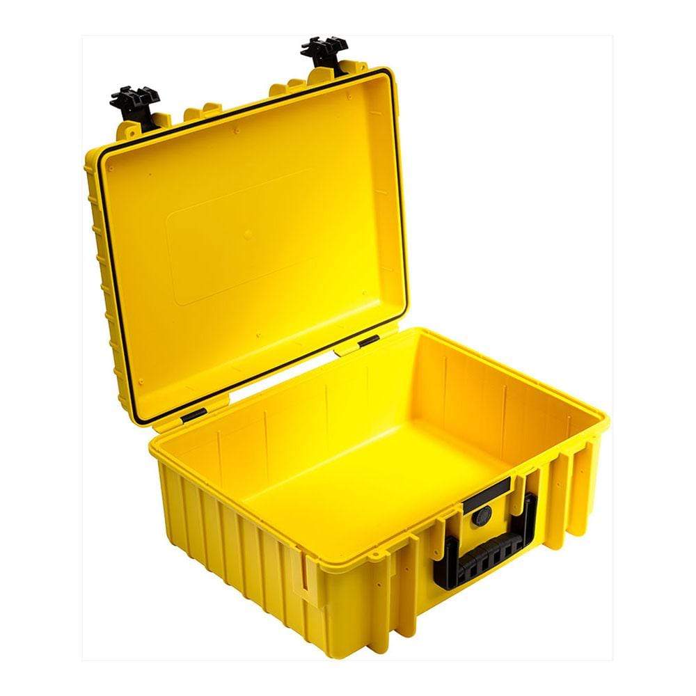 B&W Type 6000 Rugged Outdoor.Case - Yellow / empty