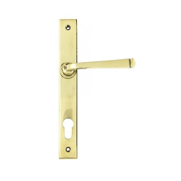 Anvil 90354 Aged Brass Avon Slim Lever Espag