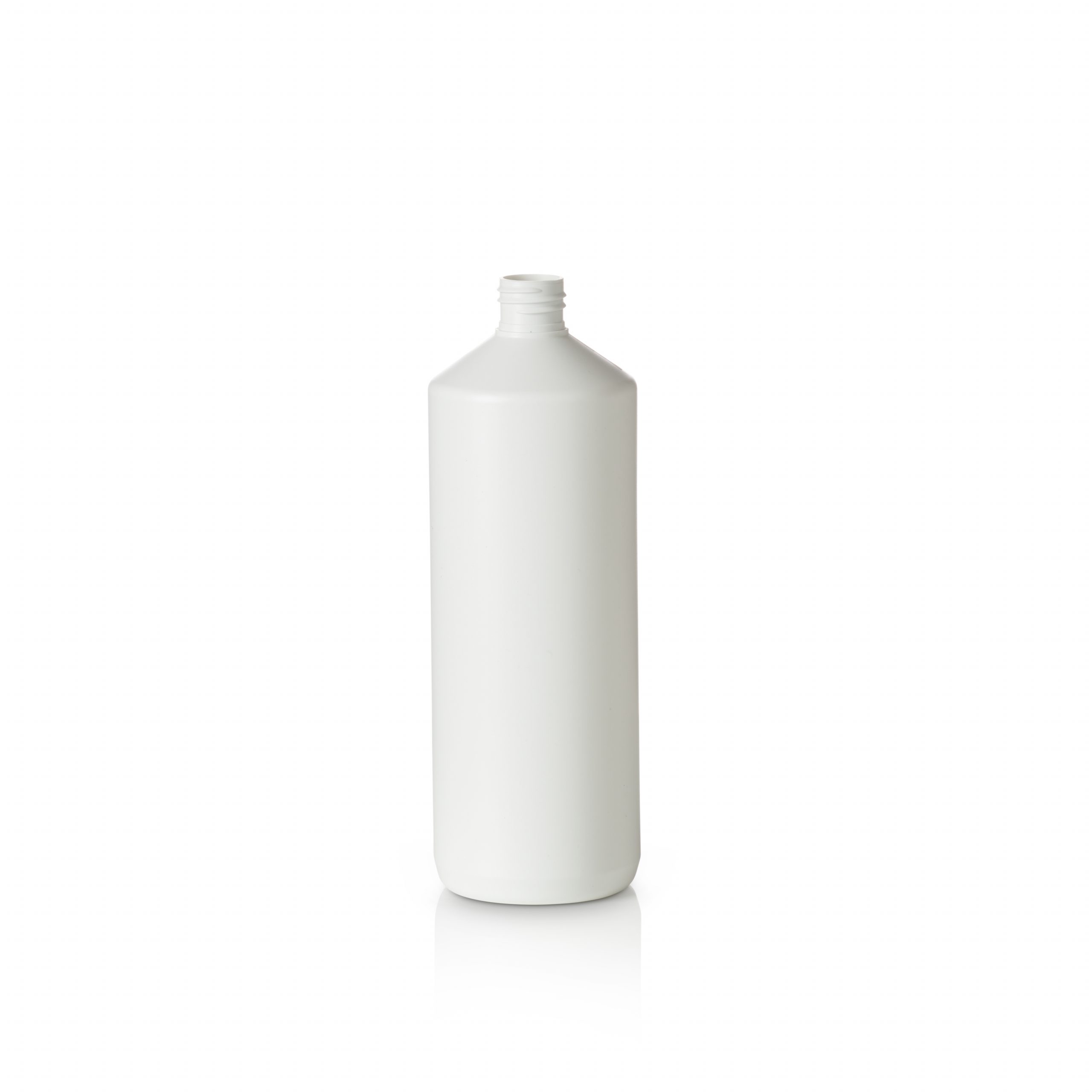 Providers Of 1Ltr White HDPE 30&#37; PCR Cylindrical Bottle UK