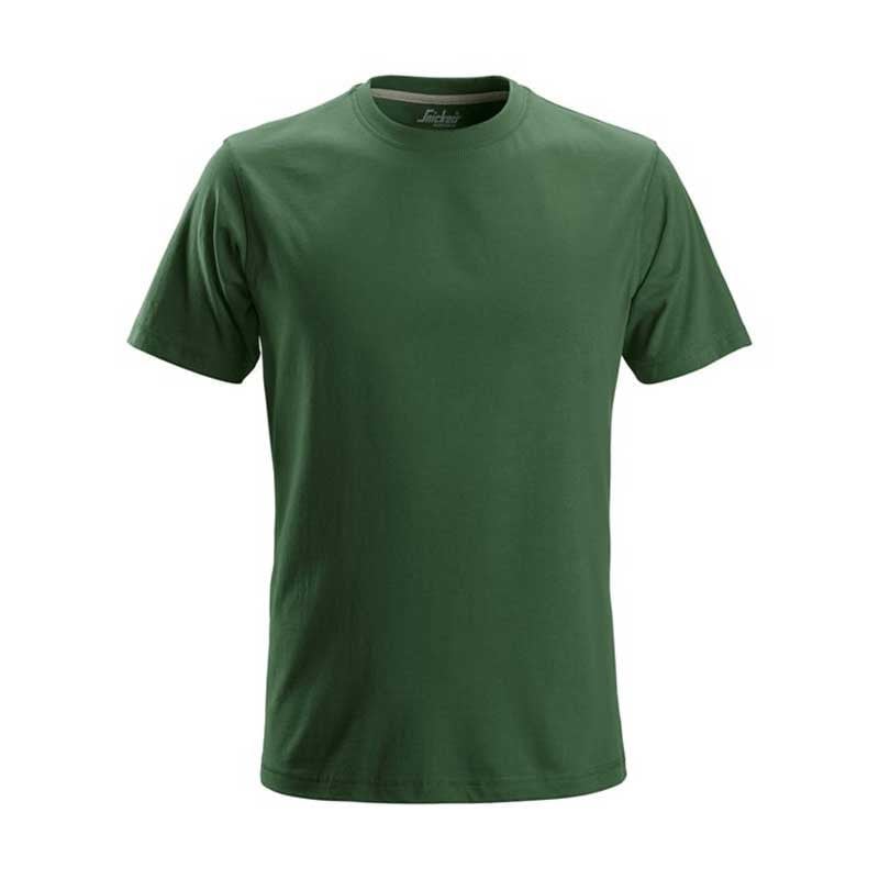 Snickers 2502 Classic T-Shirt Forest Green Size: XXXL