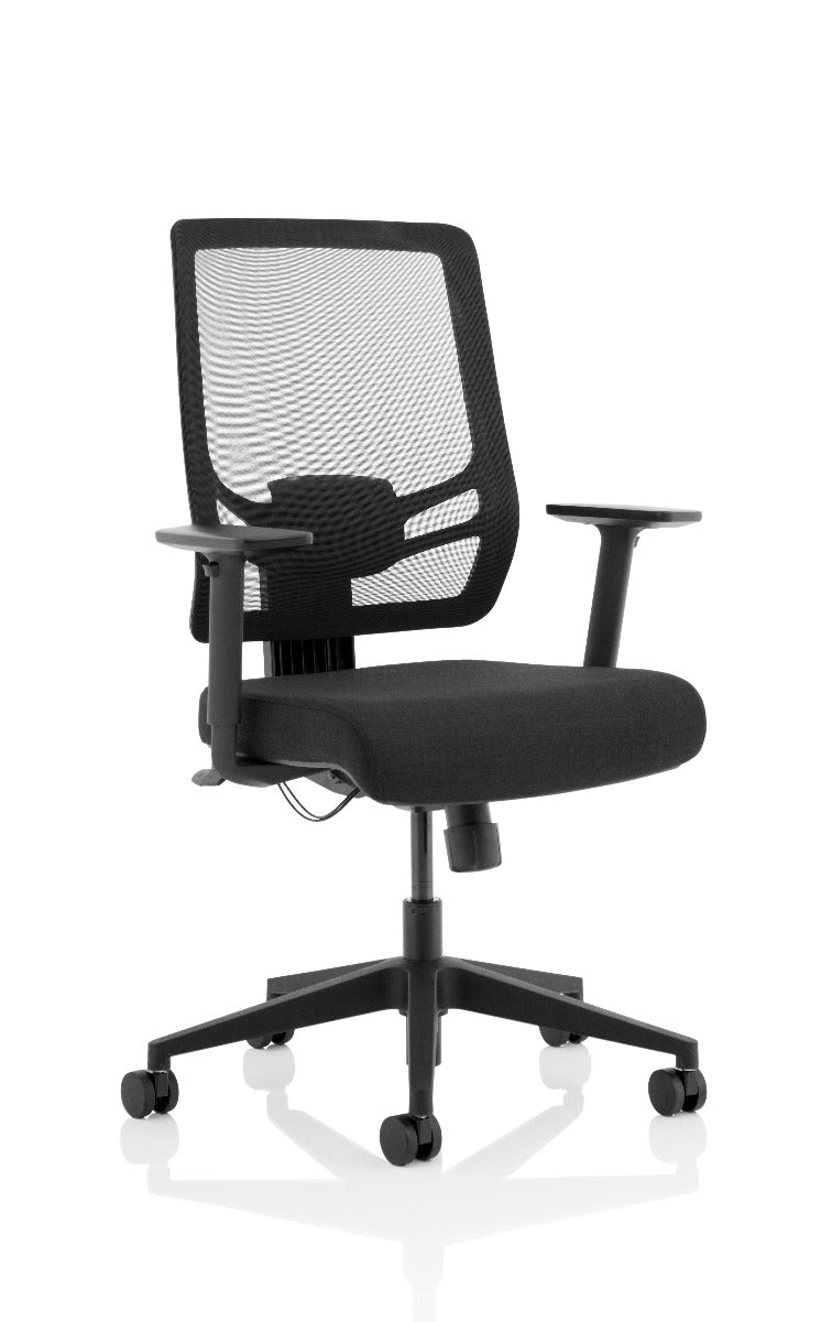 Providers Of Dynamic Ergo Twist Black Fabric Seat and Mesh Back Office Chair Near Me