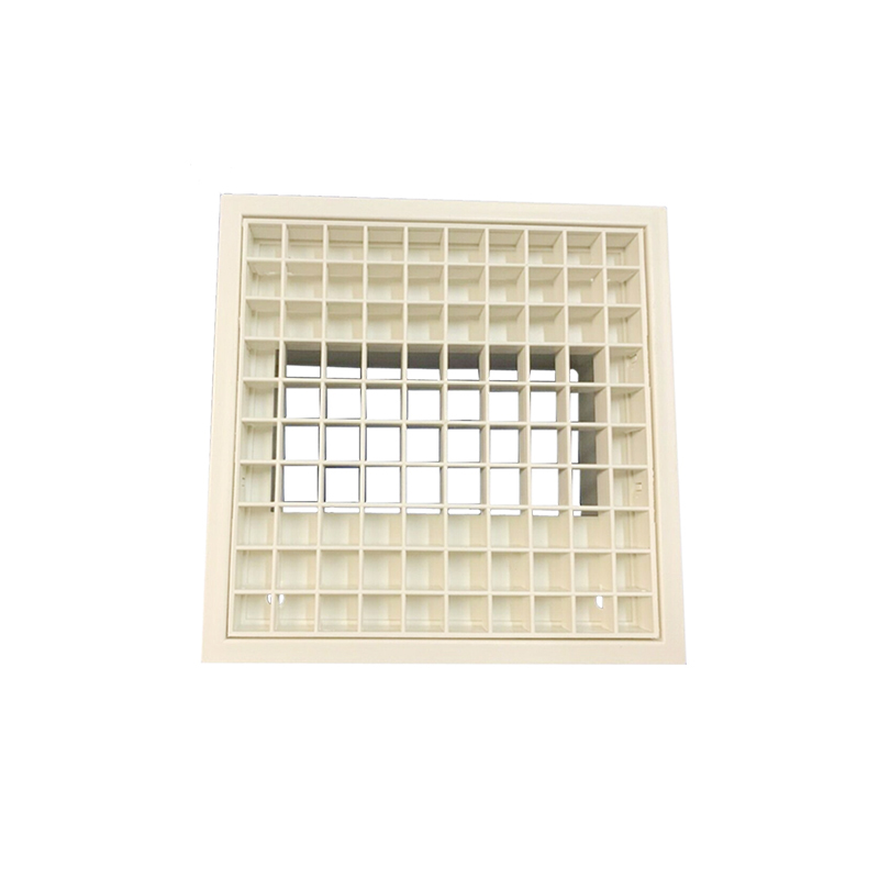 Manrose 100mm 4 Square Spigot Ducting Egg Crate Wall Grille"