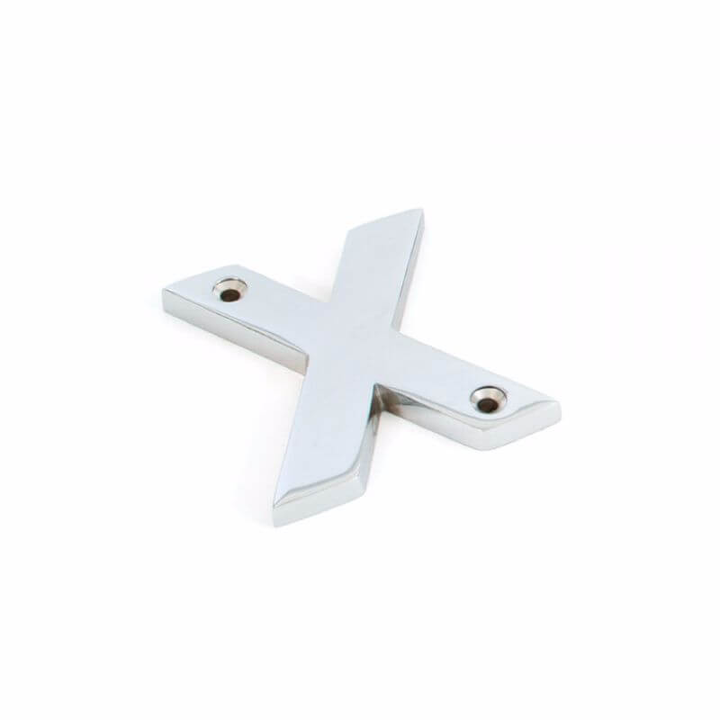 Anvil 83802X Pol. Chrome Letter X