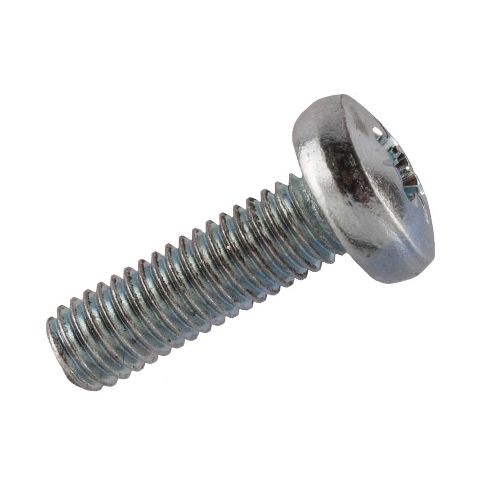 M5 x 16 Pozi Pan Machine Screw BZP 