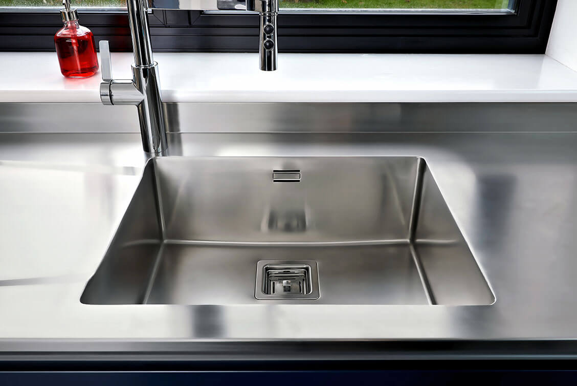 Stainless Steel Kitchen Worktops For Home Renovations