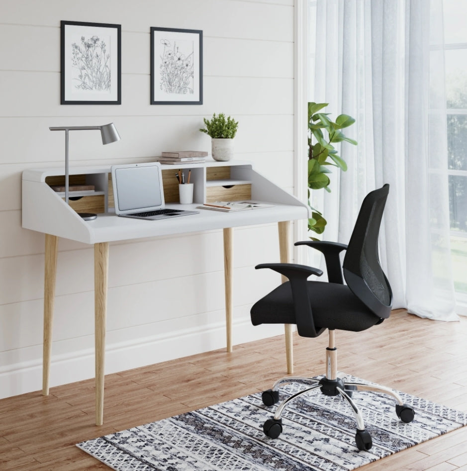 Providers Of Yeovil White & Oak Home Office Desk Near Me