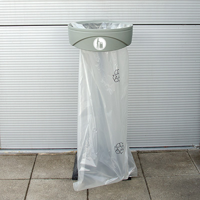 Orbis&#8482; Sack Holder with Light Grey Body