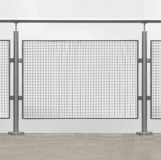 6'x 4' 1"x 1"x 10g Type 304 Stainless (3.0mm) Steel Welded