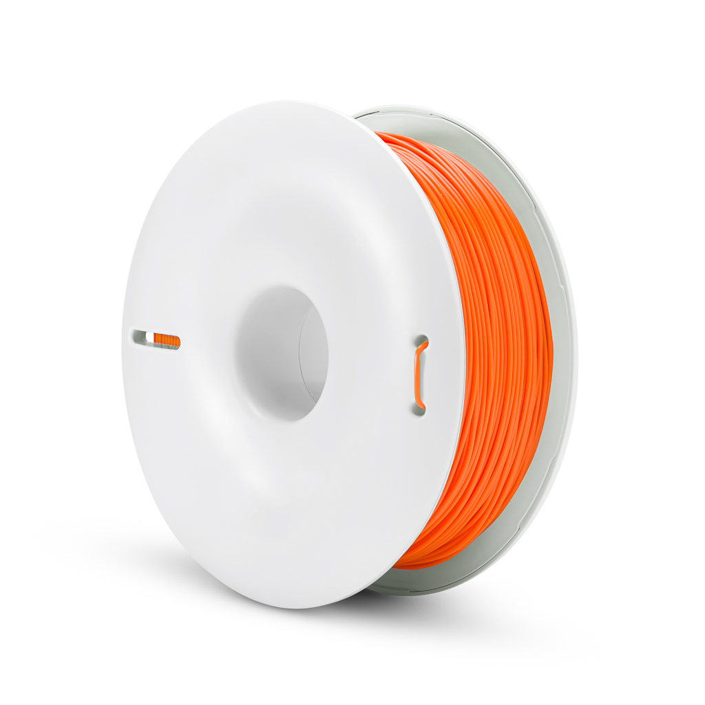 HD PLA 1.75mm Orange 3D printing filament Fiberlogy 850gms