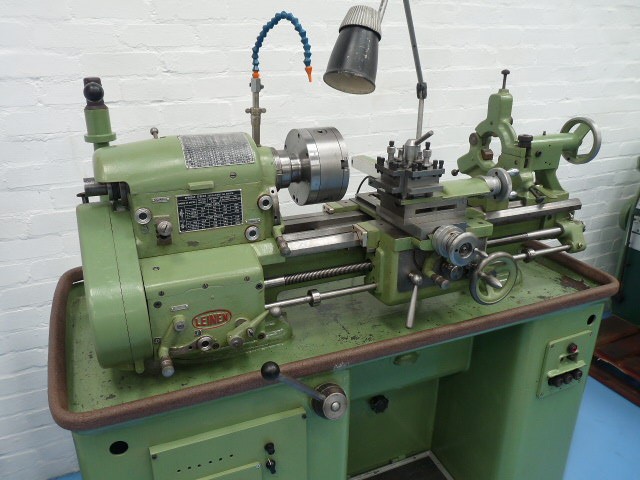 Leinen toolroom centre lathe with 240v 1ph inverter drive