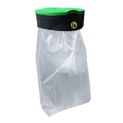 Manufacturers Of Orbis&#8482; Sack Holder with Green Flip Lid & Express Delivery
                                    
	                                    Durable Sack Holder with Wall-Mounting Kit