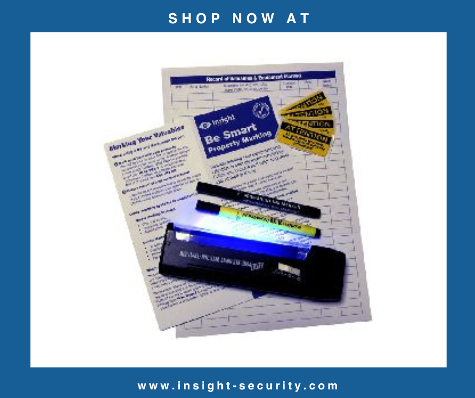 Home Security Marking Pens and UV Torch Pack