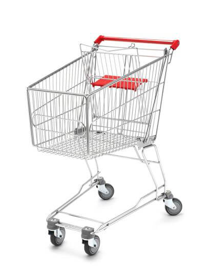 100 Litre Small Trolley for Supermarket