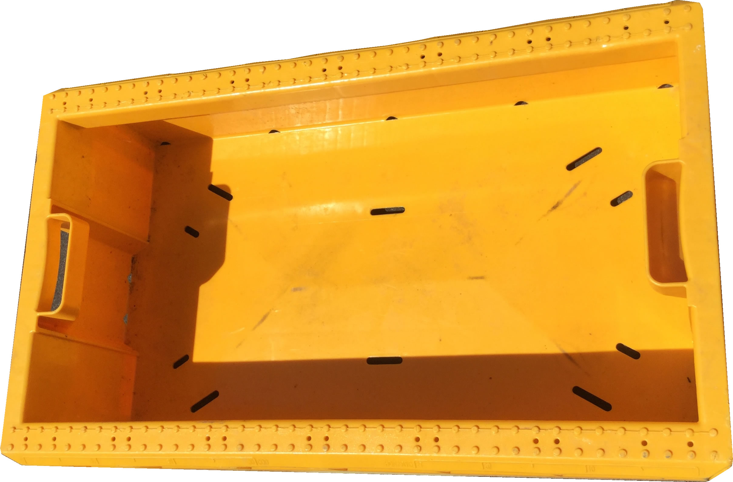 Rental Nestable Standard UK Plastic Pallet For Food Processing Sector