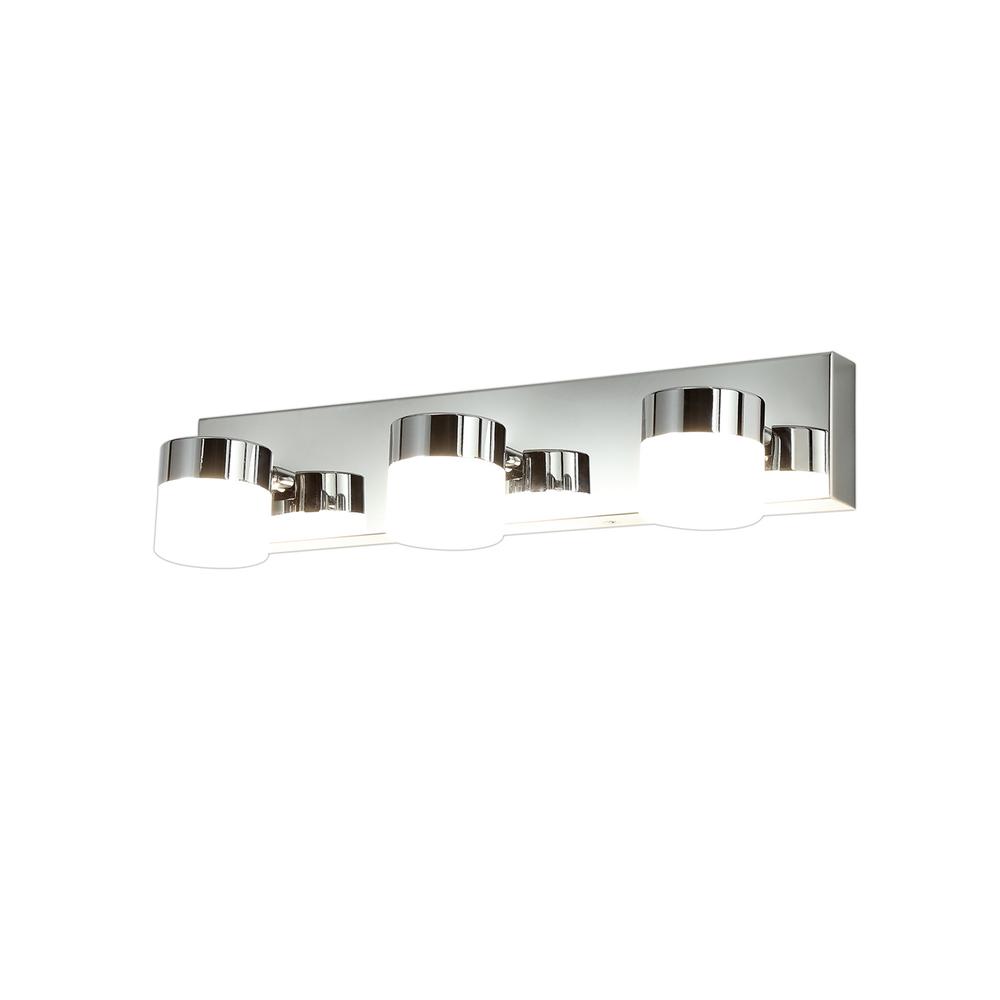 Luxuria Nymph Wall Light Triple Adjustable 3x5W LED 4000K 1275lm IP44 Polished Chrome