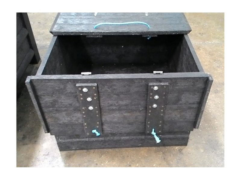Installer Of Large Storage Box &#8211; Recycled Plastic