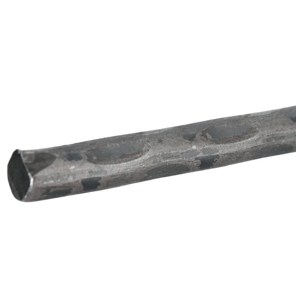 10mm Diameter x 3000mm Hammered Mild Steel Round Bar