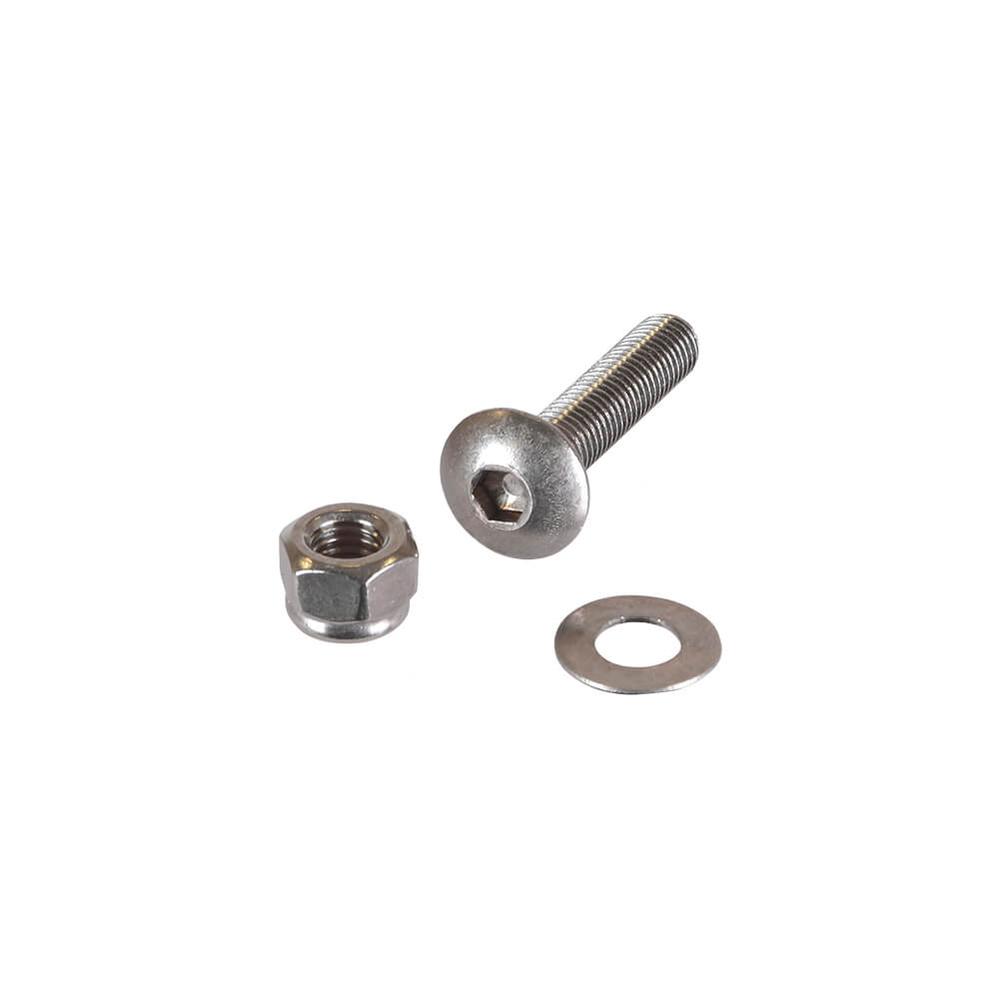 M10 x 30mm Socket Button Head Set Boltwith Washer & Nyloc Nut  316 Stainless