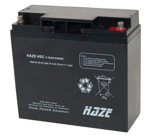 HSC12-18, 12 Volt 18Ah For Test Equipments