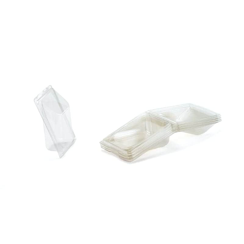 Tortilla Wrap Clear Plastic - TR7 cased 500 For Catering Hospital