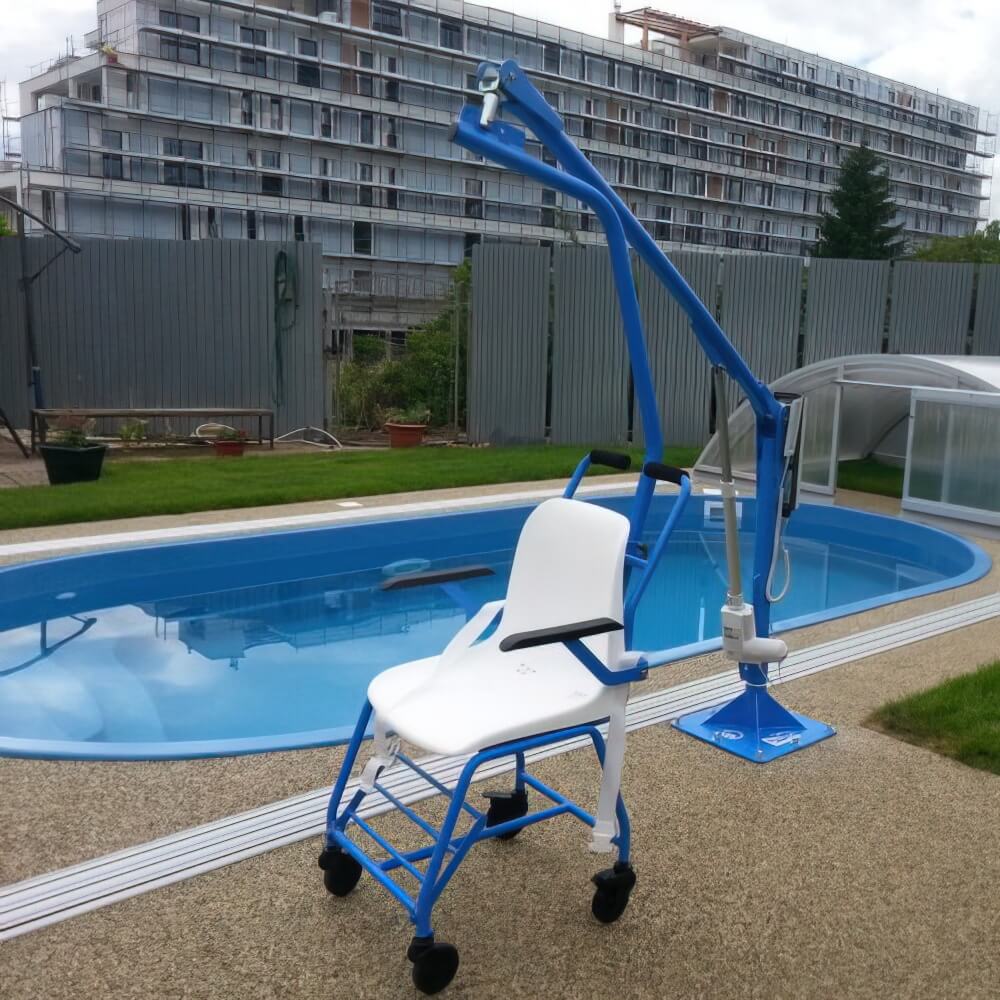 Battery Powered Fixed Pool Lift                                                                                                                                                                                                                                                            