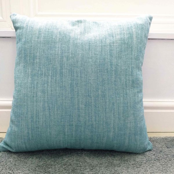 Teal Linen Look Scatter Cushions or Cover.