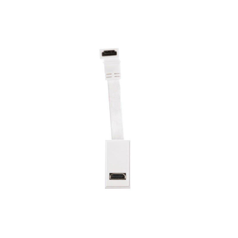 Click New Media HDMI V2.0 Module With Fly Lead White