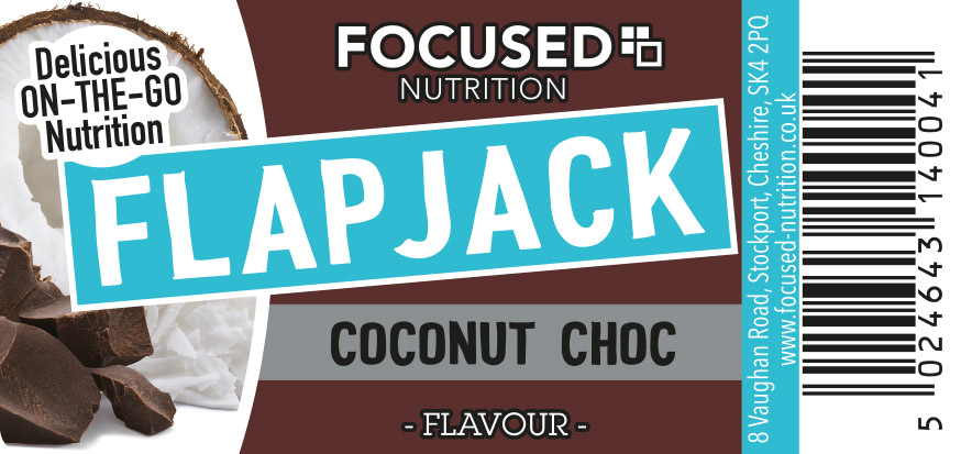 Delicious Coconut Choc Flapjack