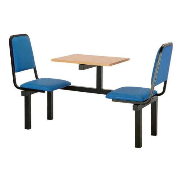 CU92 - 2-Seater Chester Canteen Unit - Blue, Beech