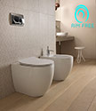 Comfy Freestanding Toilet (17D)