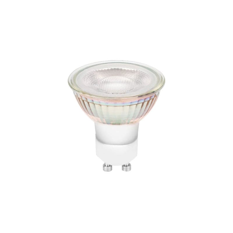 Bell Halo Glass Dim To Warm GU10 LED Lamp 3.8W