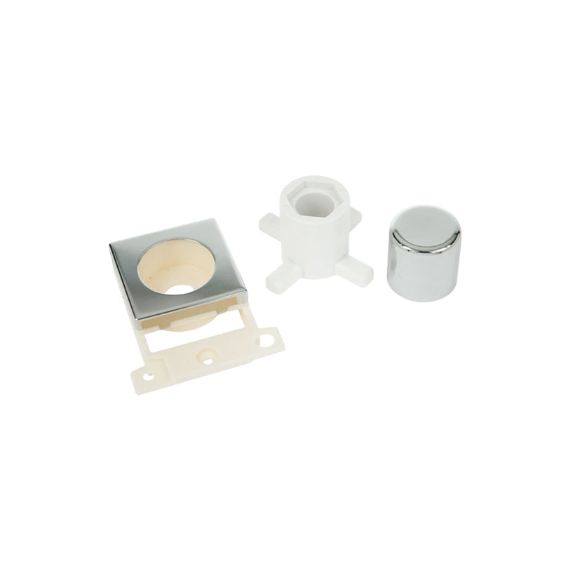 Click MiniGrid Ingot Dimmer Module Mounting Kit Polished Chrome