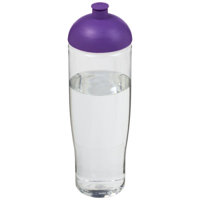 H2O ACTIVE® TEMPO 700 ML DOME LID SPORTS BOTTLE in Clear Transparent & Purple.