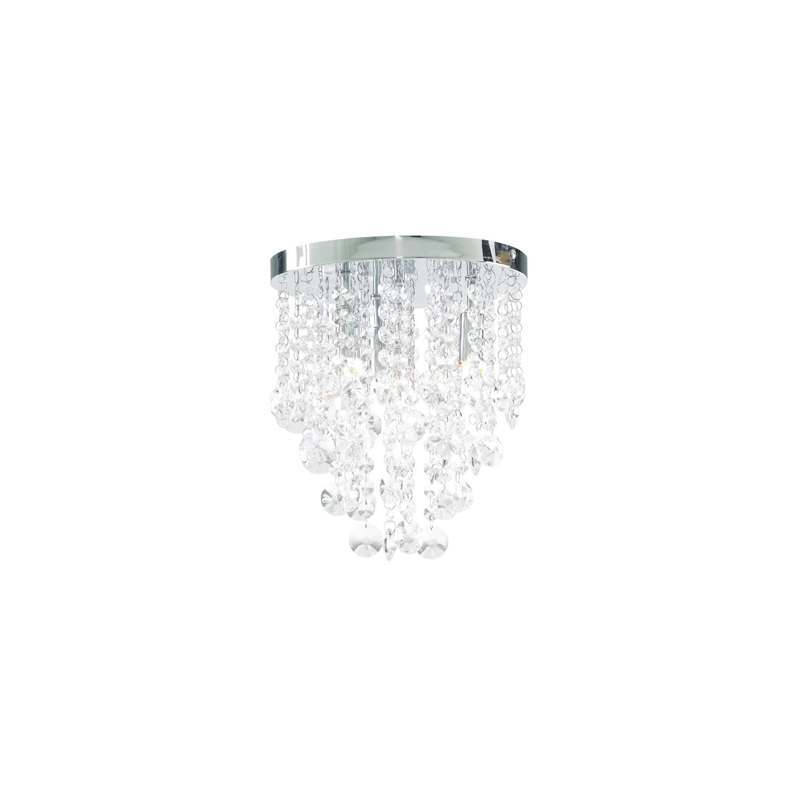 Forum Celeste Flush Ceilling Light 4xG9 Chrome