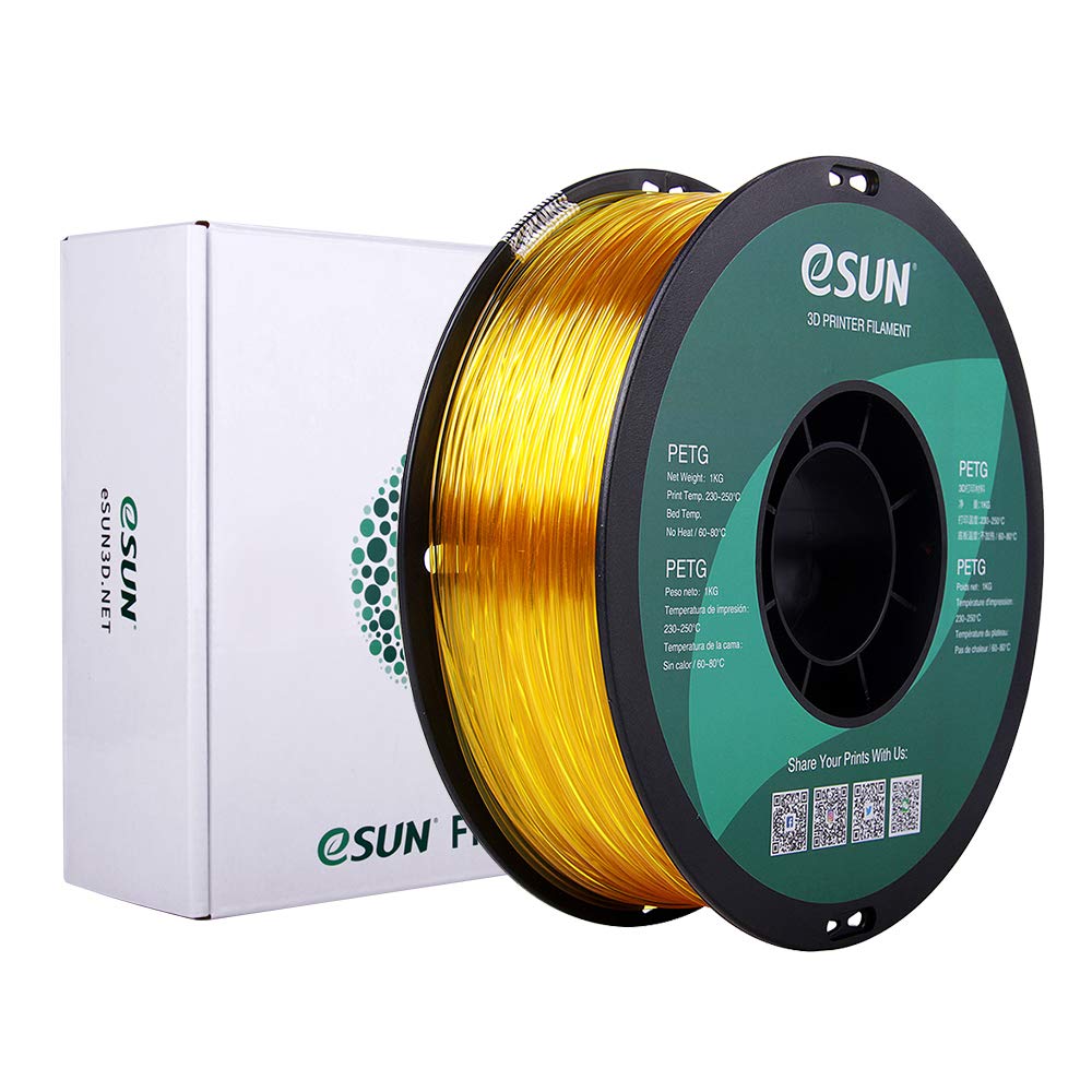 eSUN PETG Yellow 1.75mm 1Kg 3D Printing filament