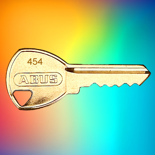 ABUS Padlock Key 454