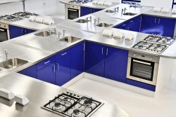 Stainless Steel Countertops For School Kitchens