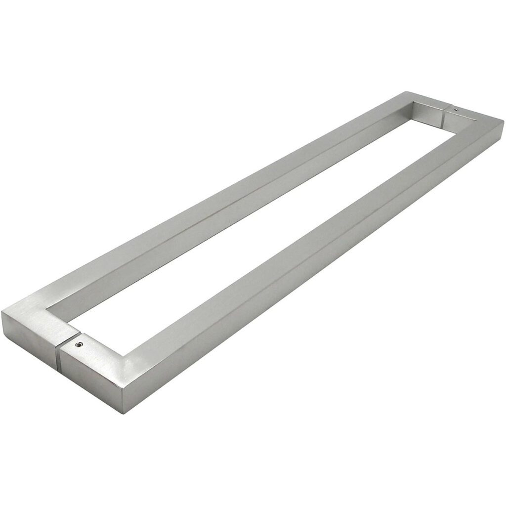 Stainless Steel Square Pull Handles (600mm Centres)