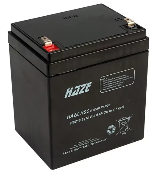 HSC12-5, 12 Volt 5Ah For Radio Systems