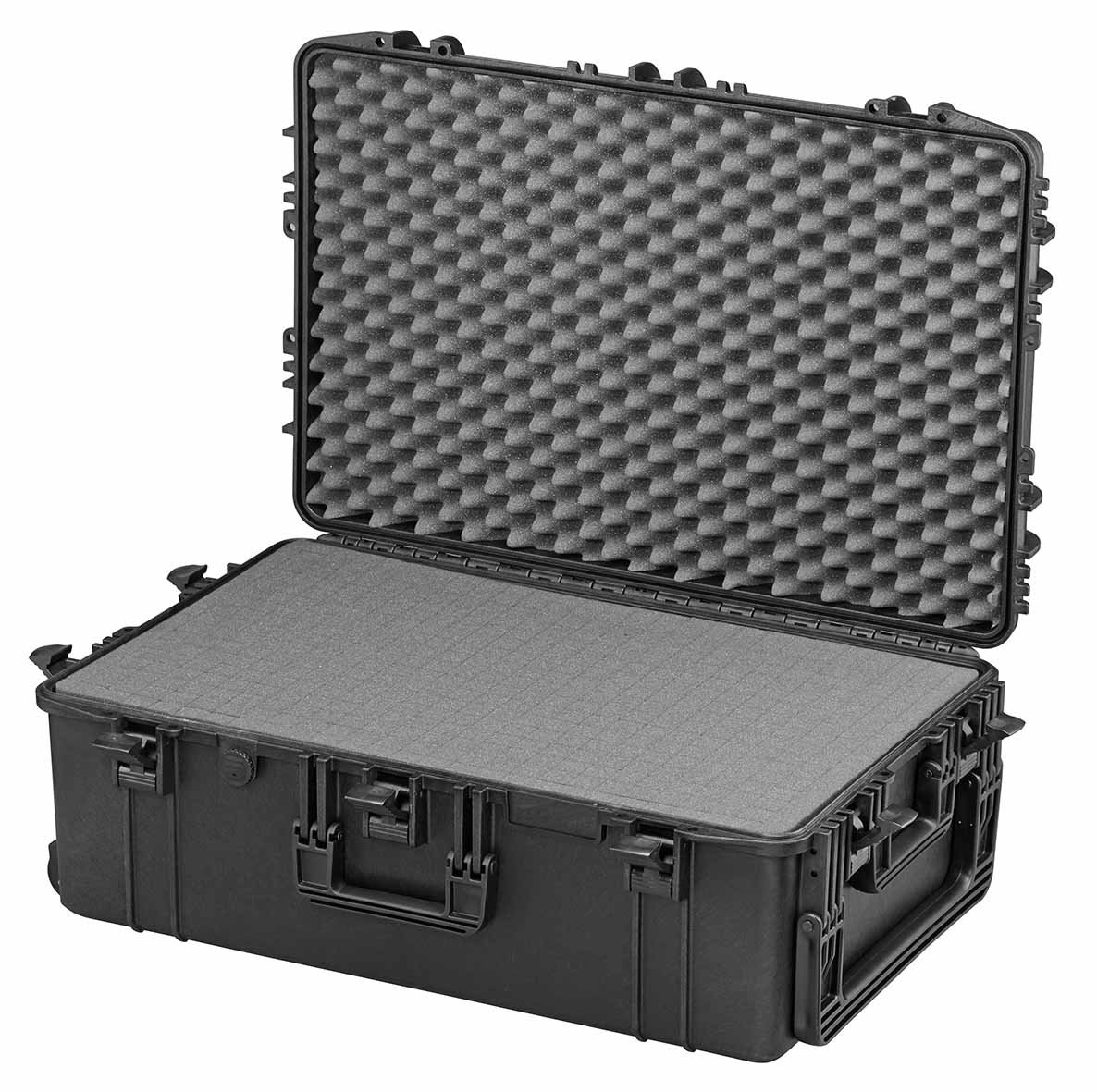 100 Litre Wheeled Waterproof Plastic Protective Case - With or Without Foam