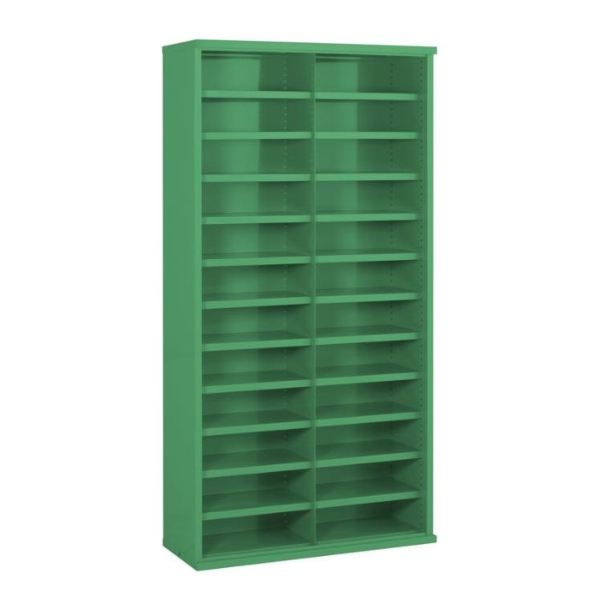 Steel Pigeonhole Cabinet 24 Compartments (2x12) - 304mm