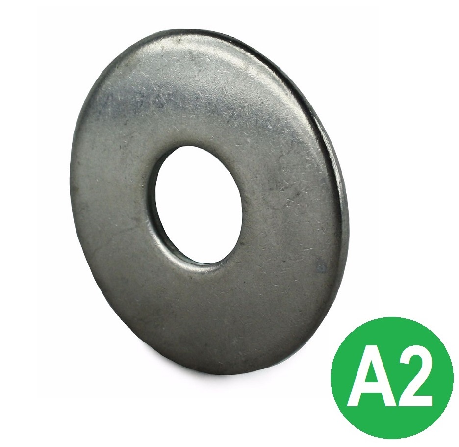 M12 A2 Stainless Form G Flat Washers DIN 9021