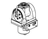 Adjustable angle driven tool H&#61;83mm