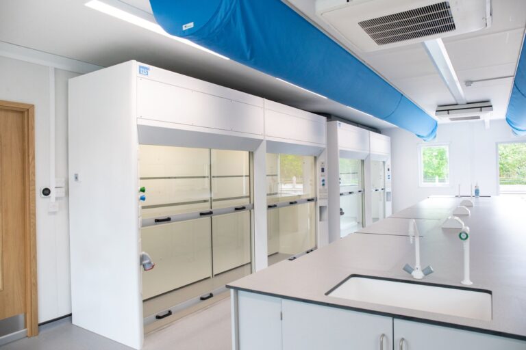 UK Suppliers of Walk-In Double Fronted Fume Cupboard
