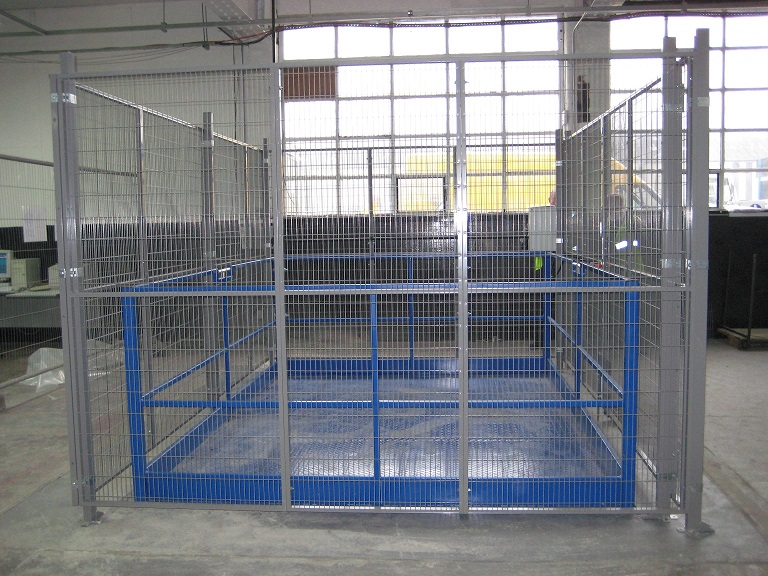 Mezzanine Goods Lift installed Manchester