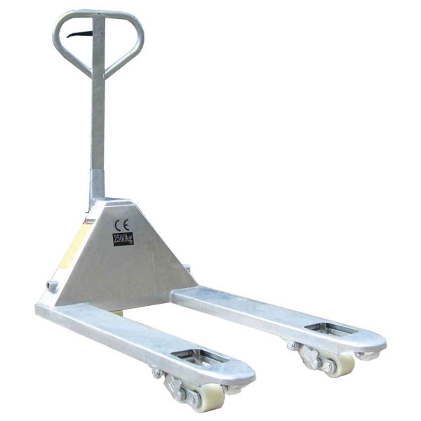 Galvanised Pallet Trucks - MA25G: 540 x 1000mm