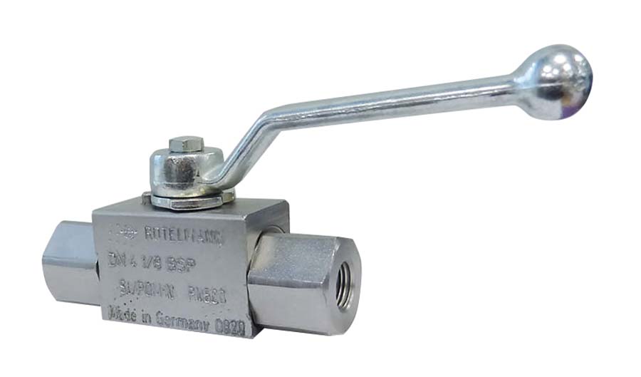 ROTELMANN 2 Way Ball Valve &#45; BSPP Female ISO 228&#45;1